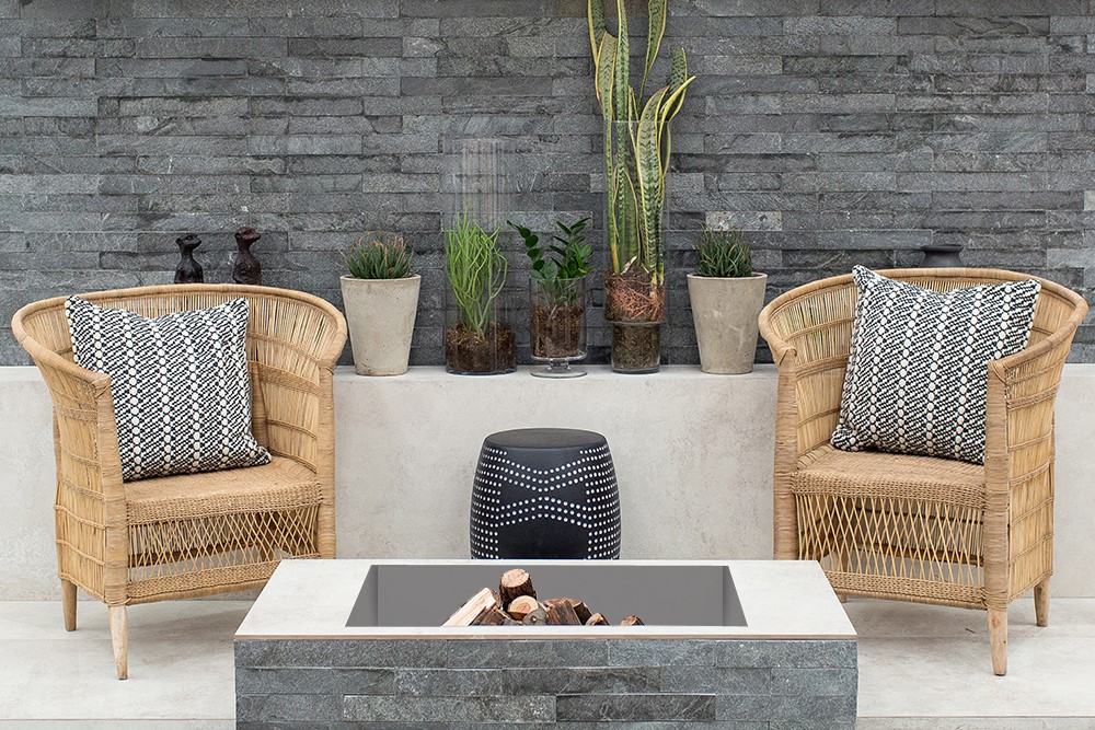 Tips for tiling around a fire pit