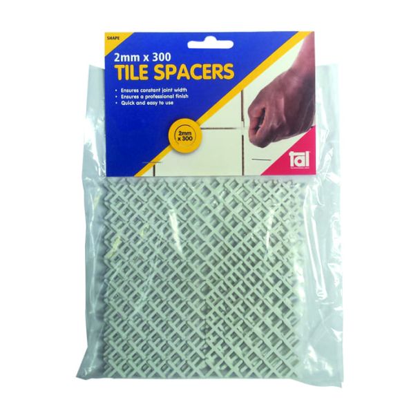 2mm x 300 Tile Spacers