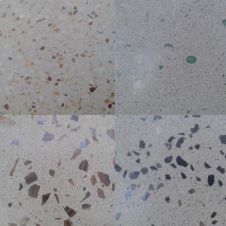 Tips when installing agglomerate tiles