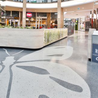 TAL Stoneflow specified for unique flooring project at Greenstone Shopping Centre