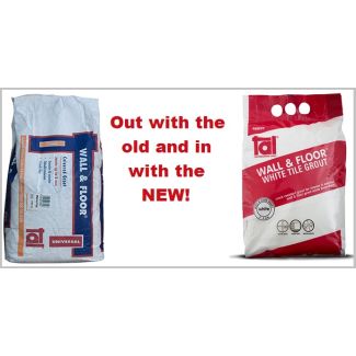 Tal introduces new grout bag packaging for easy colour matching