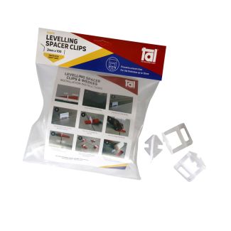 2mm Levelling Spacer Clips x 100