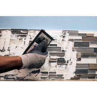 Tiling with glass made easy