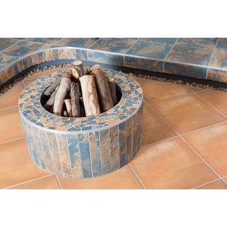 Five top tips for tiling around a fire pit
